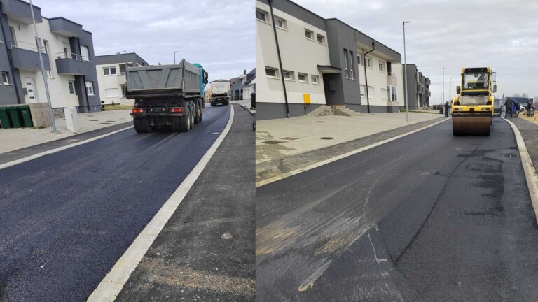 Sanacija Poljske ulice u Svetom Martinu na Muri