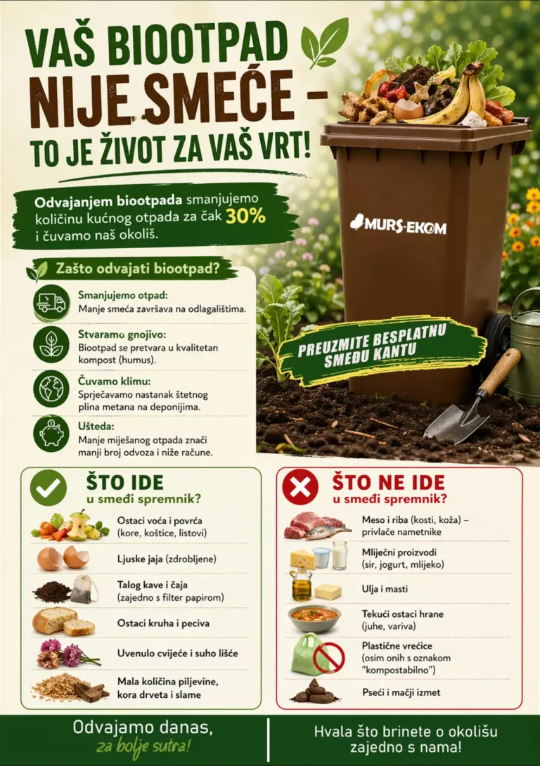 Vaš Biootpad nije smeće – to je život za vaš vrt!