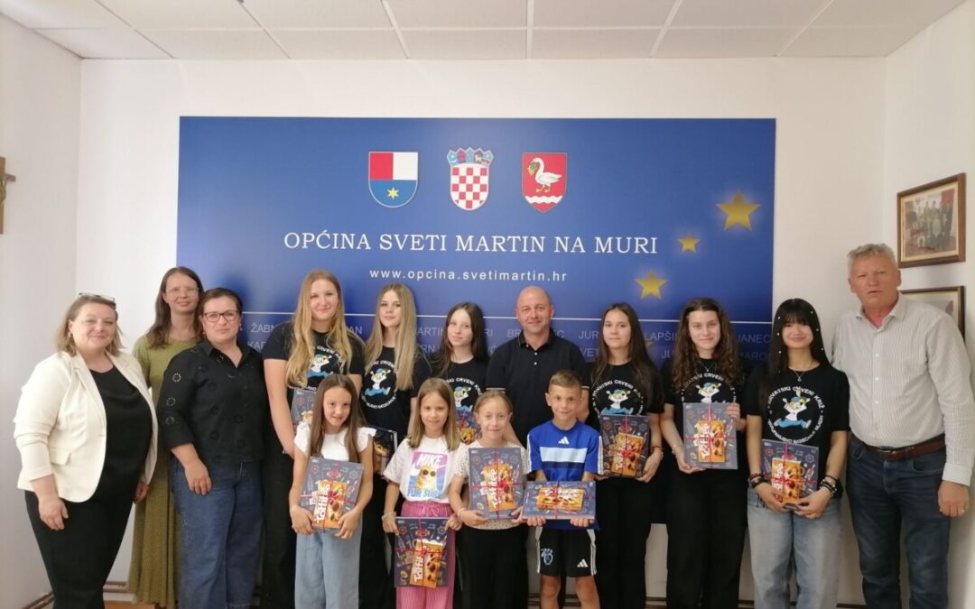 Prijem kod načelnika za učenike sudionike državnih natjecanja iz znanja