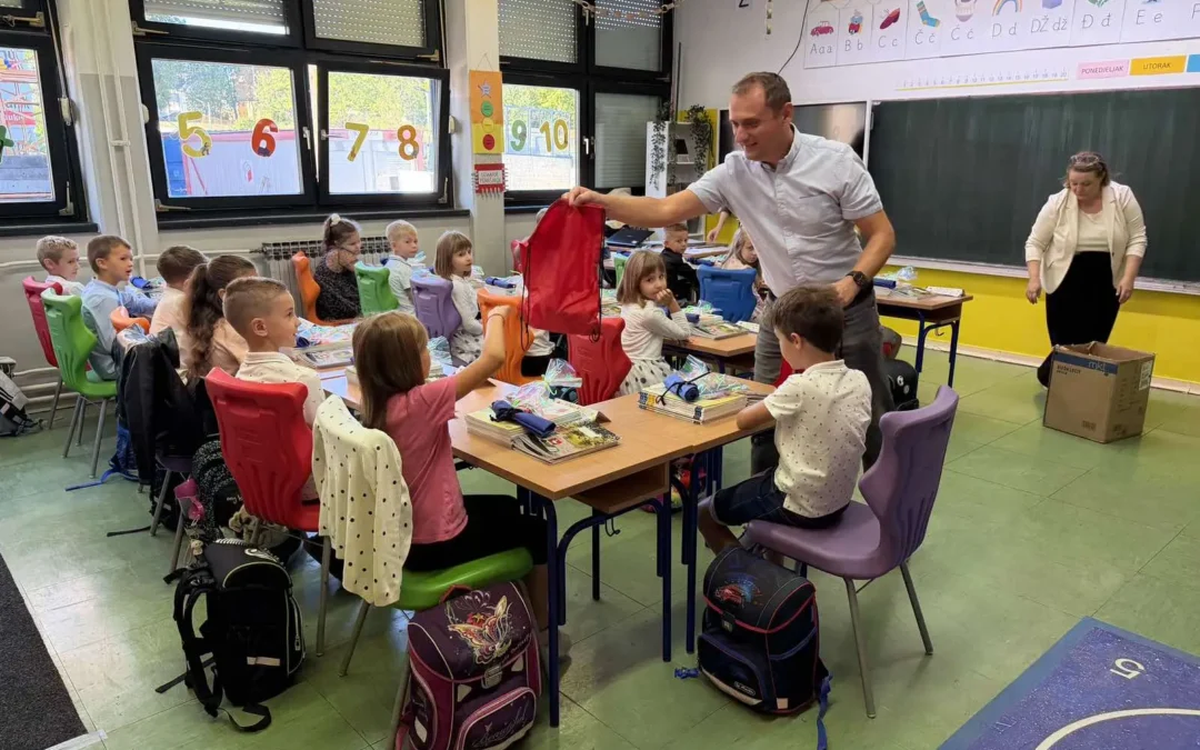 Prvašićima poželjeli dobrodošlicu i uspješan početak školovanja